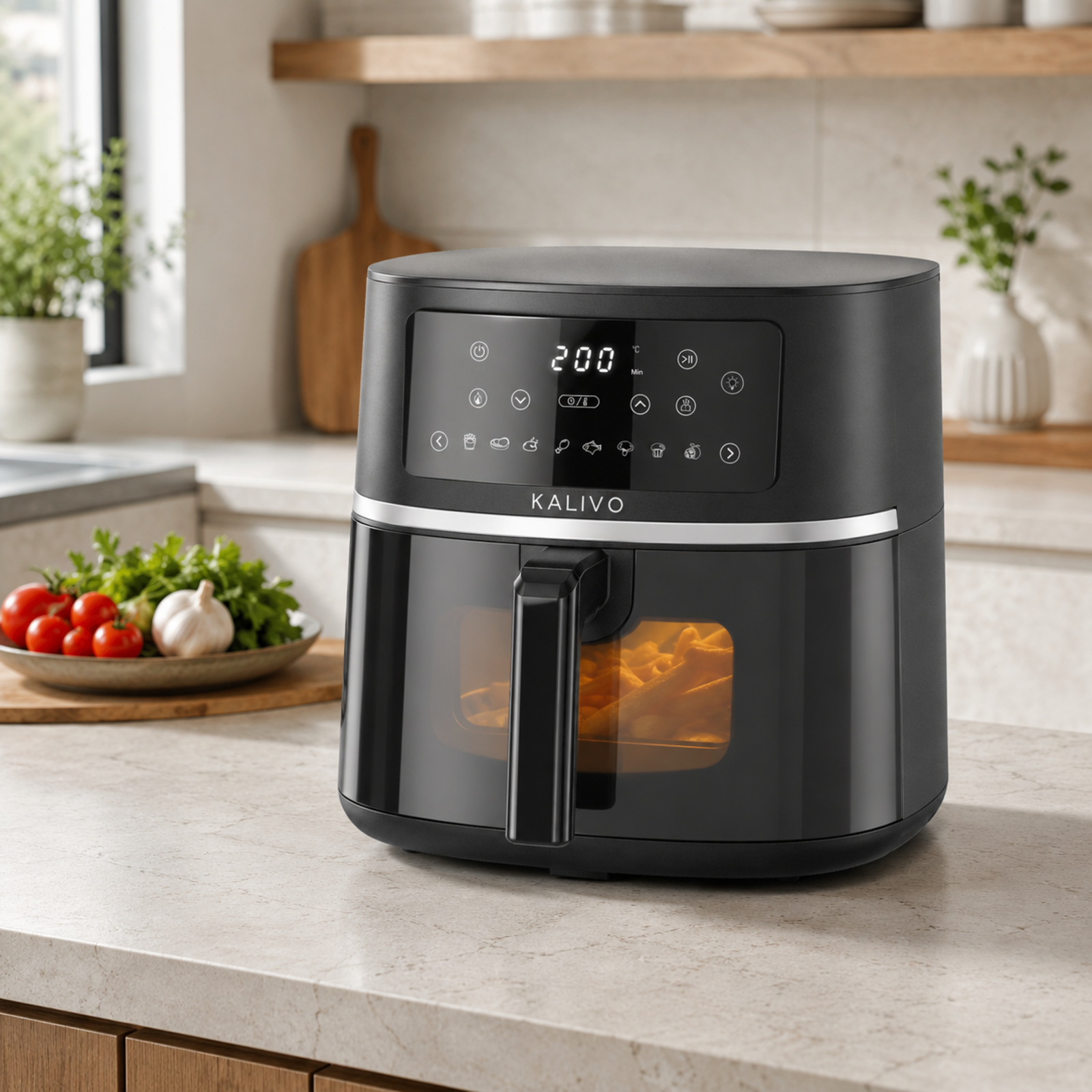 KALIVO NOIR 5.7L AIR FRYER